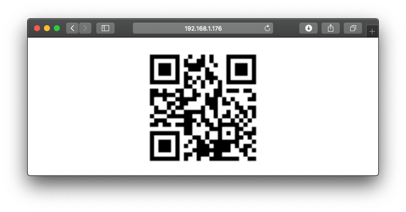 Web-Serve-This-Directory — Desktop Browser QR Code Screenshot