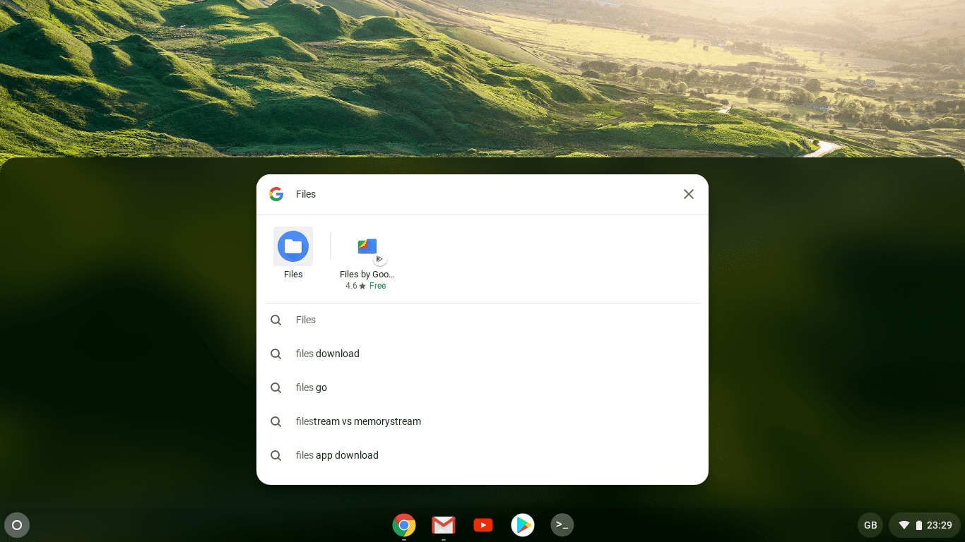 Chrome OS Files App